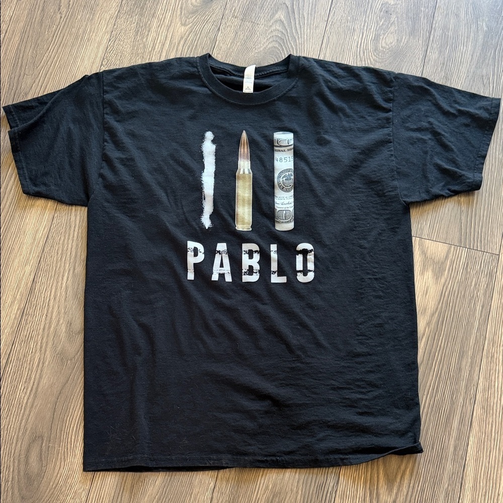 Jerzees Black Pablo Graphic Tee